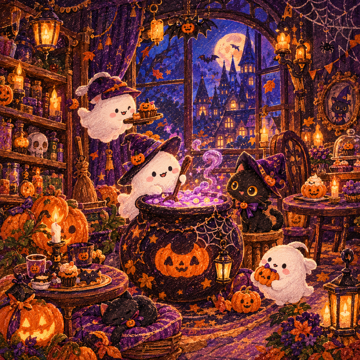 魔法のハロウィンポーションカフェ